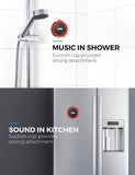 Waterproof Bluetooth Shower Speaker With Built In Microphone Set of 2