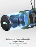 Waterproof Bluetooth Shower Speaker With Built In Microphone Set of 2
