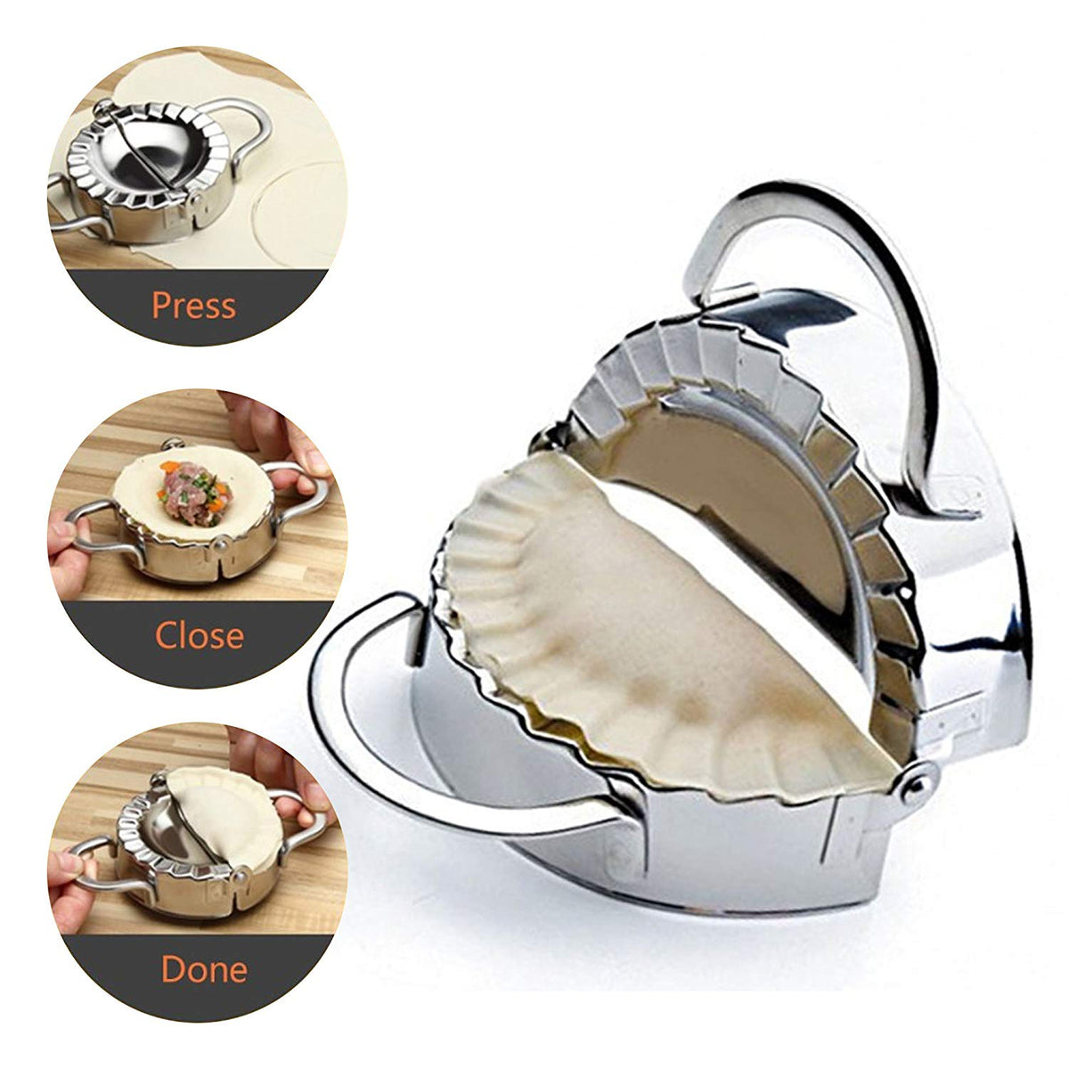 Professional Ravioli Maker Attachment Stainless Steel for