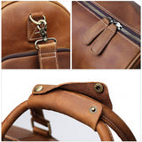 Douglas Genuine Leather Travel Duffle Bag