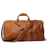 Douglas Genuine Leather Travel Duffle Bag