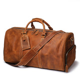 Douglas Genuine Leather Travel Duffle Bag