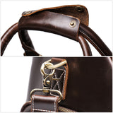 Douglas Genuine Leather Travel Duffle Bag
