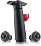 Vacu Vin Wine Saver Pump with 2 Vacuum Bottle Stoppers