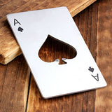 Stainless Steel Credit Card Size Bottle Opener
