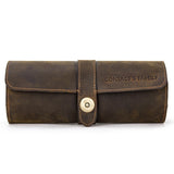Luxury Leather Watch Roll