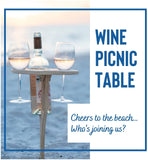 Vendix™ Handmade Folding Wine Table