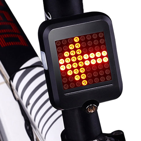 Intelligent LED Waterproof USB Rechargeable Bicycle Turn Signal Lights