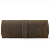 Luxury Leather Watch Roll