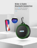 Waterproof Bluetooth Shower Speaker With Built In Microphone Set of 2