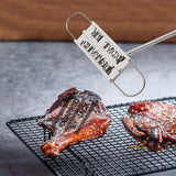 Personalized BBQ Meat Branding Iron with Changeable Letters