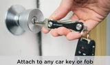 Compact Key Holder & Pocket Keychain Organizer