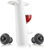 Vacu Vin Wine Saver Pump with 2 Vacuum Bottle Stoppers