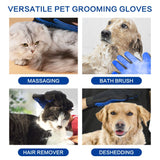 Pet Brush and Massage Glove