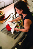 Cookit Multipurpose Over-Sink Roll-Up Dish Drying Rack 1 Pack