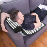 Stress And Pain Relief Acupressure Mat With Certified Eco Made In USA Foam