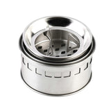 Portable Lightweight Stainless Steel Wood Burning Camping Stove