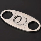 Stainless Steel Double Blades Cigar Cutter