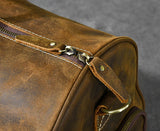 Douglas Genuine Leather Travel Duffle Bag