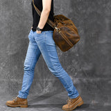 Douglas Genuine Leather Travel Duffle Bag