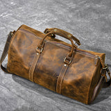 Douglas Genuine Leather Travel Duffle Bag
