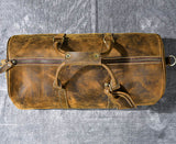 Douglas Genuine Leather Travel Duffle Bag