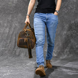 Douglas Genuine Leather Travel Duffle Bag