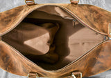 Douglas Genuine Leather Travel Duffle Bag