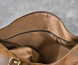 Douglas Genuine Leather Travel Duffle Bag