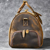 Douglas Genuine Leather Travel Duffle Bag