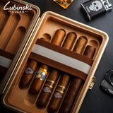 Lubinski Heavy Duty Aluminium Alloy Travel Cigar Case Humidor