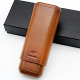 Cohiba Leather Cedar Lined 2 Tube Cigar Case