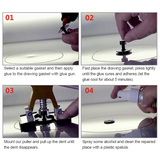 Professional 20 Piece Car Dent Repair Tool Set With FREE Glue Gun
