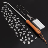 Personalized BBQ Meat Branding Iron with Changeable Letters