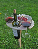 Vendix™ Handmade Folding Wine Table