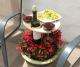 Vendix™ Handmade Folding Wine Table