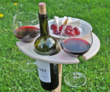Vendix™ Handmade Folding Wine Table