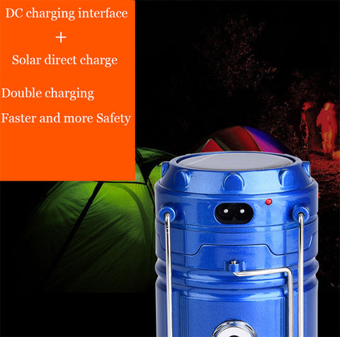 Solar Rechargeable Camping Lantern and Flashlight – PrepLight