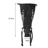 Waterproof Bicycle Seat Pack Saddle Bag 10L
