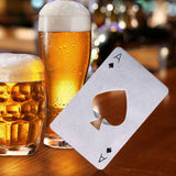 Stainless Steel Credit Card Size Bottle Opener