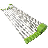 Cookit Multipurpose Over-Sink Roll-Up Dish Drying Rack 2 Pack